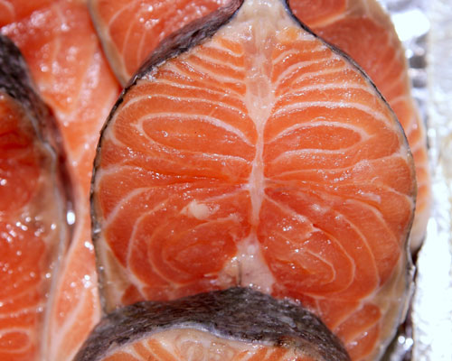 Fresh Cut Salmon